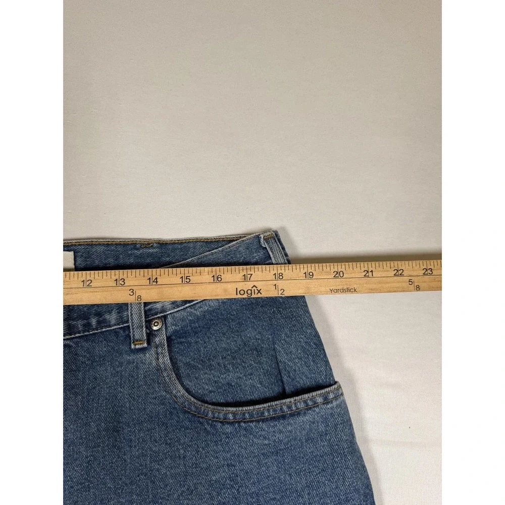 Vintage Arizona Jean Co Shorts Mens 38 Blue Denim Relaxed Fit Bermuda Casual